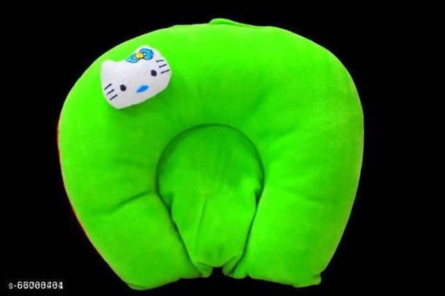 Cotton Pillows for baby(Free Size, Green)