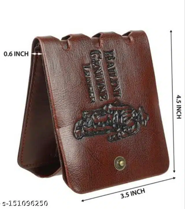 Fancy Wallet for Men (Brown)