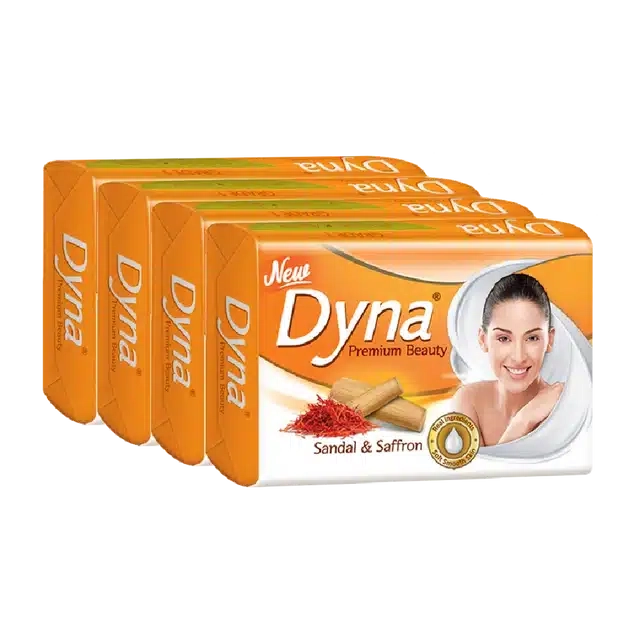 Dyna Sandal & Saffron Extract 4X41 g (Pack of 4)