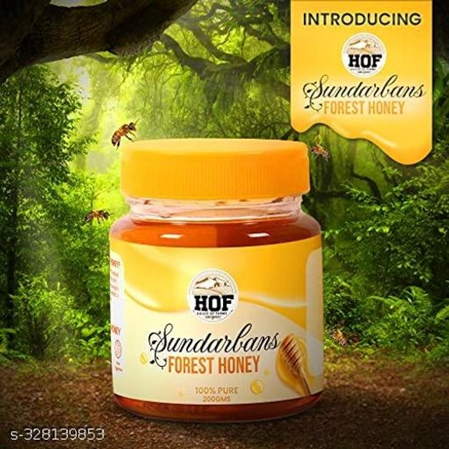 House Of Farms Sundarbans Wild Forest Honey (200 g, Pack of 2)