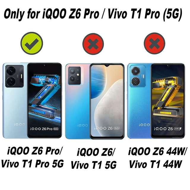 Artificial Leather Mobile Flip Cover for Vivo T1 Pro 5G (Navy Blue)