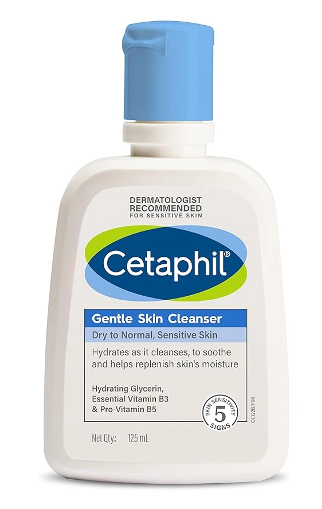 Cetaphil Oily Skin Cleanser (125 ml) with Loreal Xtenso Care Shampoo (50 ml) (Set of 2)