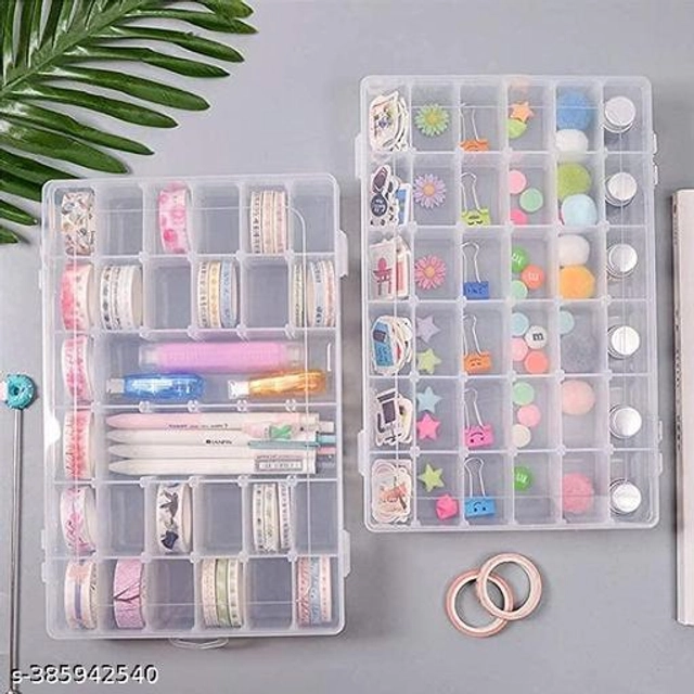 36 Grids Jewellery Case Organiser (Transparent)