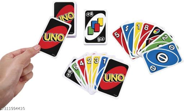 UNO Playing Cards for Kids (Multicolor)