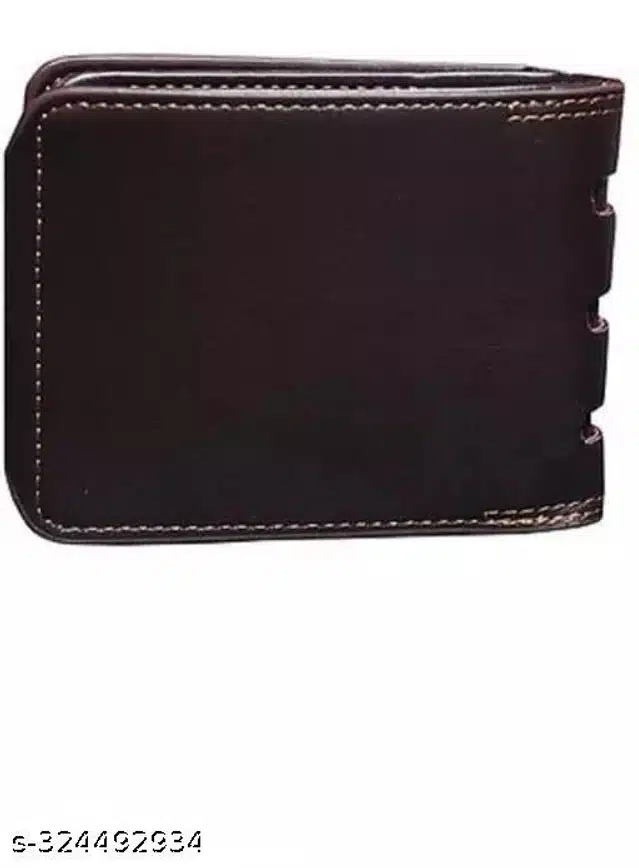 Leather Wallet for Men (Brown)