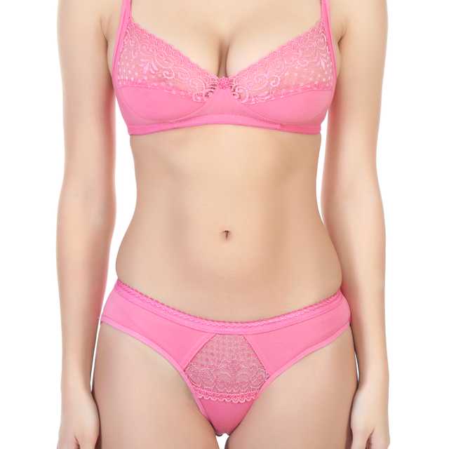 Buy Women's Cotton Bra Light Pink (A, 30) at