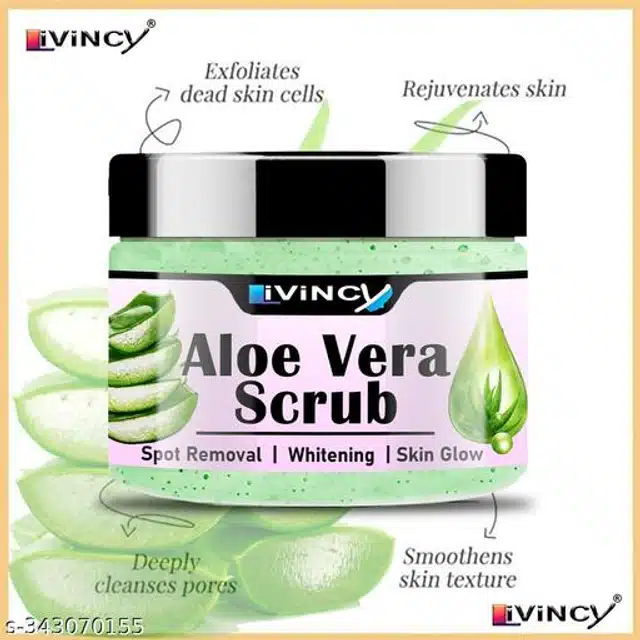 Livincy Aloevera Scrub (100 g)