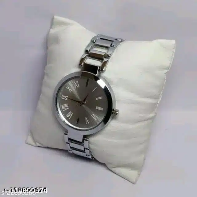 Analog Watches for Women (Silver)