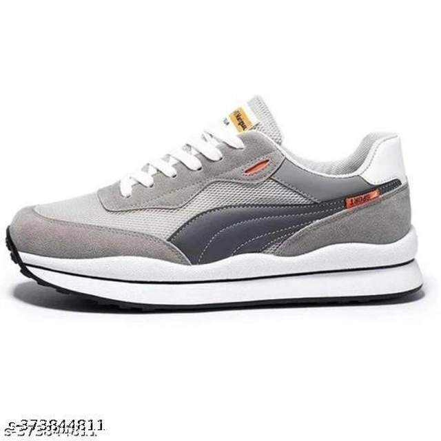 Casual Shoes for Men (Grey, 6)