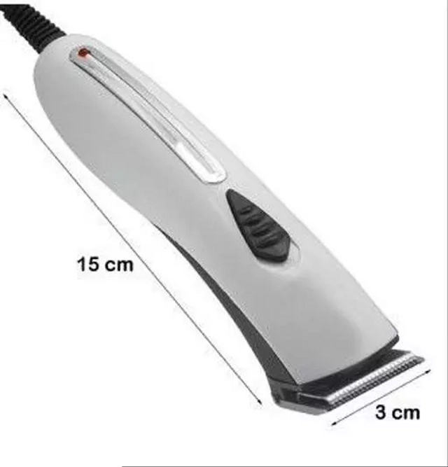 Professional NHC-201B Rechargeable Trimmer for Men & Women (White)