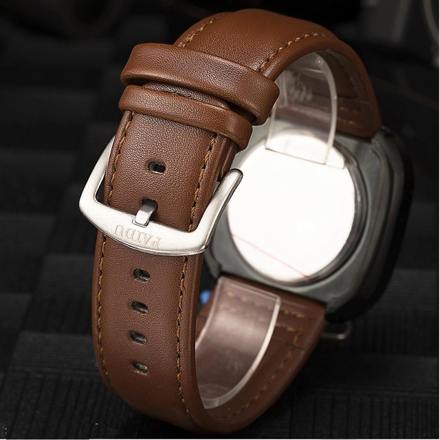 Analog Watch for Men (Brown & Black)