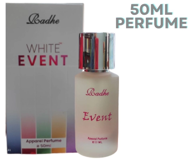 Radhe White Event Apparel Perfume (50 ml)