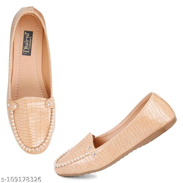 Loafers for Women (Tan, 3)