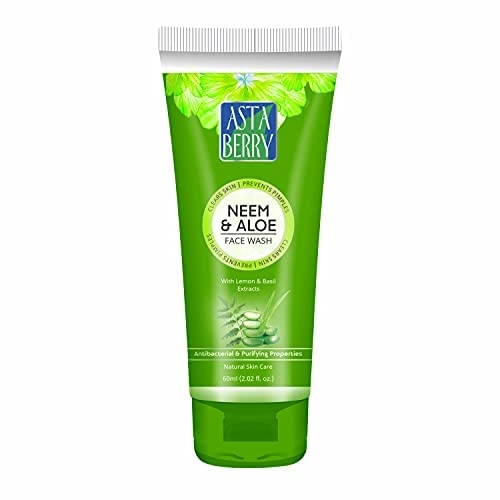 Asta Berry Neem & Aloe Face Wash (60 ml)