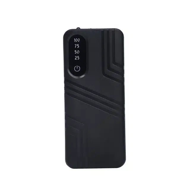 Lithium Ion 3 Out Ports Power Bank (Black, 20000 mAh)