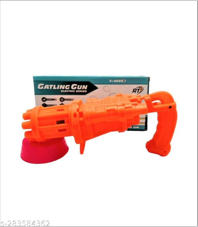 Plastic Bubble Gun (Multicolor)