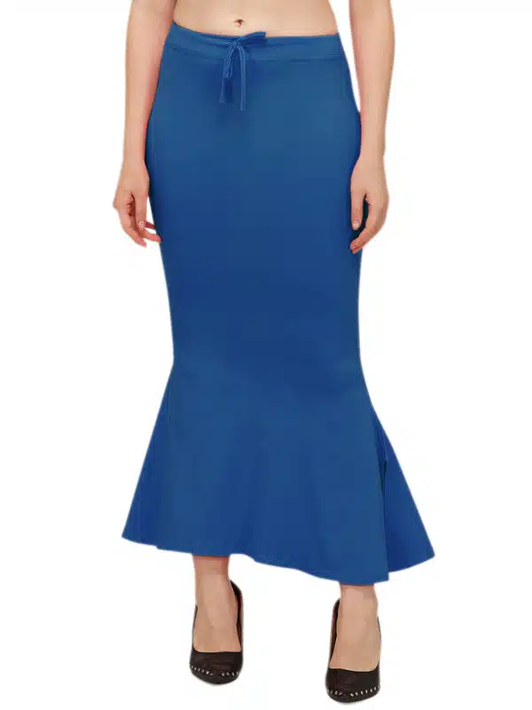Saree Shapewear Petticoat for Women (Royal Blue, M) (S-357)