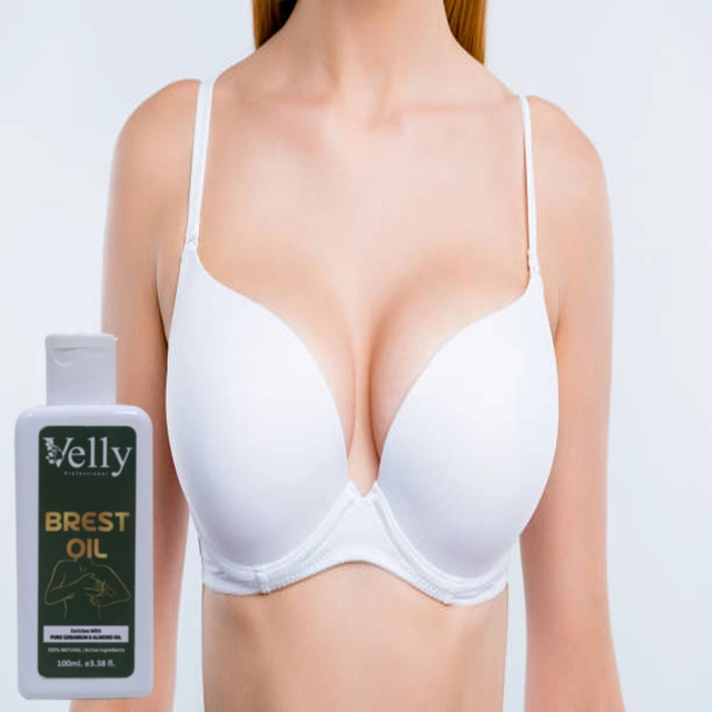 Velly Ayurvedic Breast Growth Massage Oil for Women (100 ml