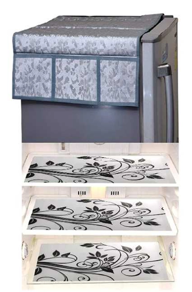 Refrigerator Covers (Silver)