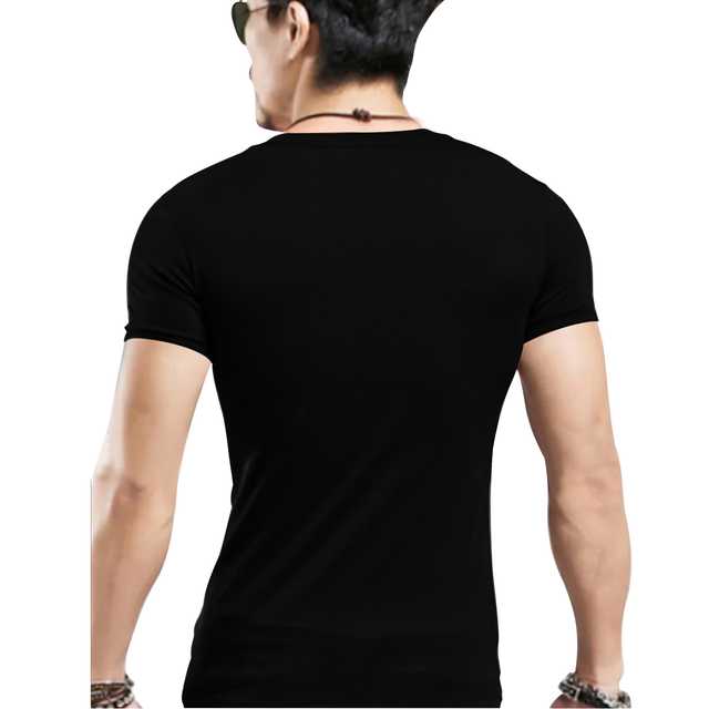 Sober Graphics Pure Cotton T-shirts For Men (Black, L) (SG-28)