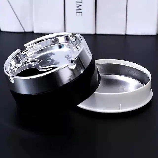 Stainless Steel Ashtrays (Black)