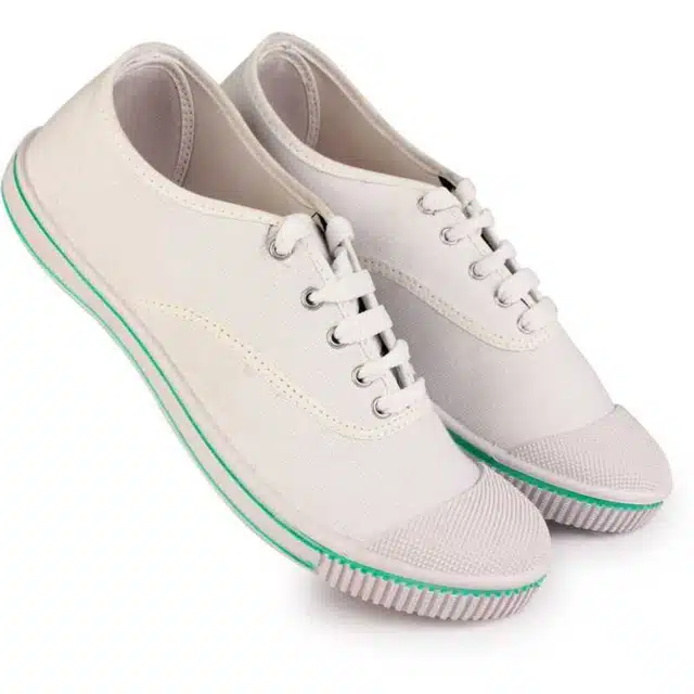 School Shoes for Kids (White, 7-8 Years)