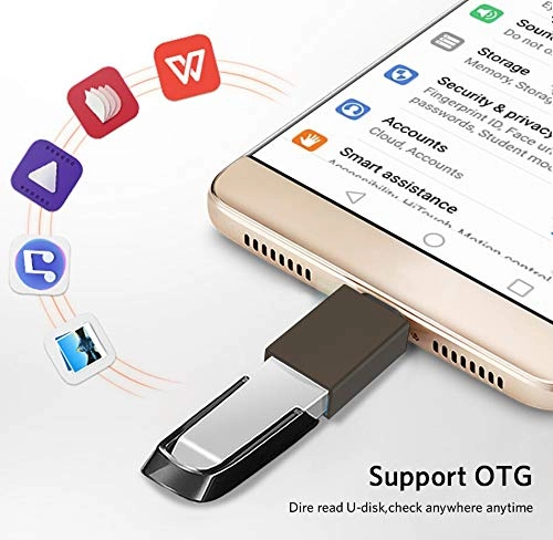 OTG Type C Connector (Black)