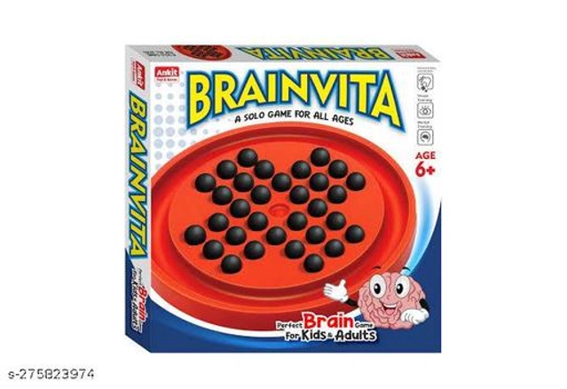 Brainvita Game for Kids (Multicolor)