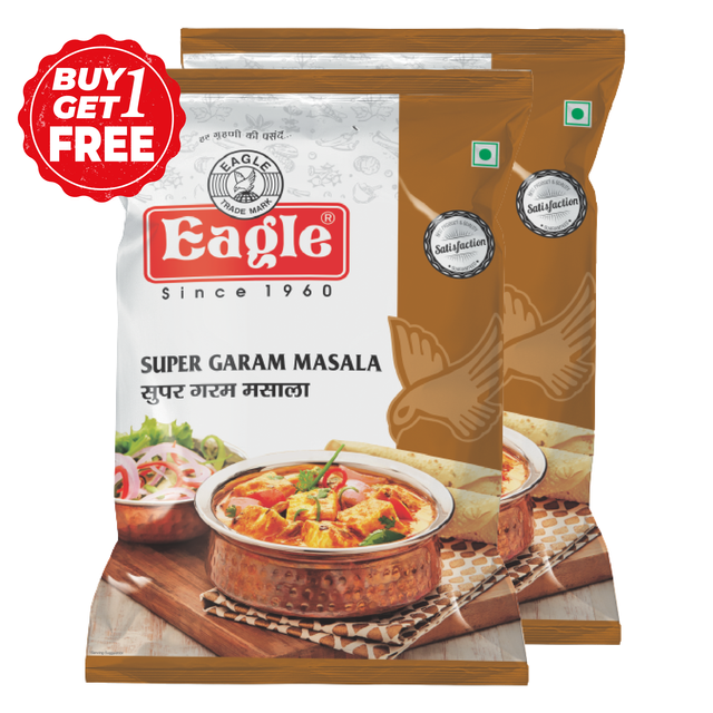 ईगल सुपर गरम मसाला 2X100 g (1 के साथ एक मुफ्त)