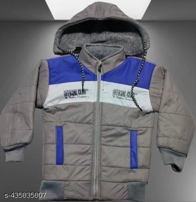 Polyester Jacket for Boys (Multicolor, 0-2 Months)