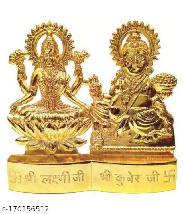 Metal Laxmi & Ganesh ji Idol (Bronze)