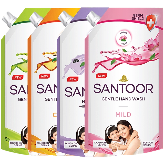 Santoor Classic Gentle Hand Wash 675 ml