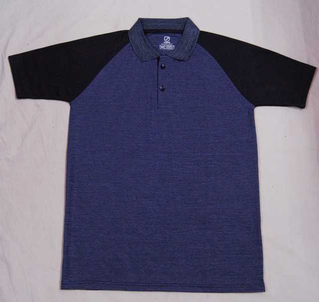 Storks Drifit Half Sleevs Polo T-Shirt (Navy, M) (S-75)