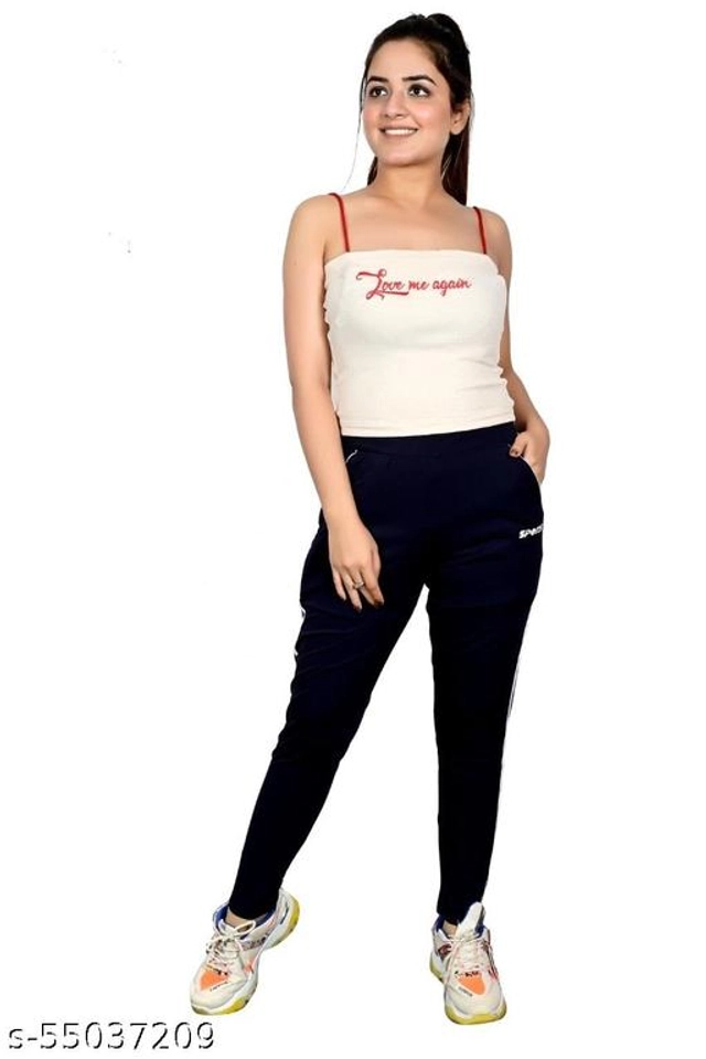 Trackpants for Women (Black, 28)