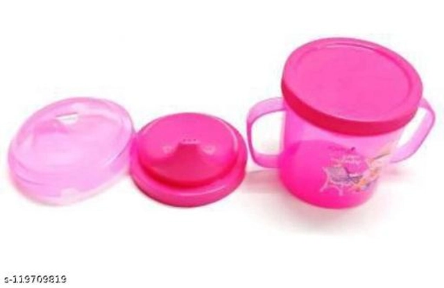 Plastic Sipper for Baby (Pink, 300 ml)