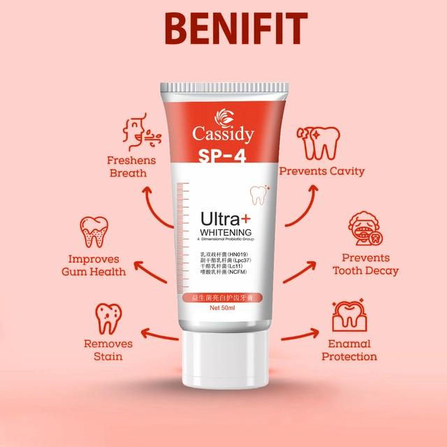 Cassidy SP-4 Ultra+Teeth Brighting Toothpaste (50 ml)