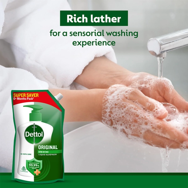 Dettol Liquid Hand wash, Original - 675 ml