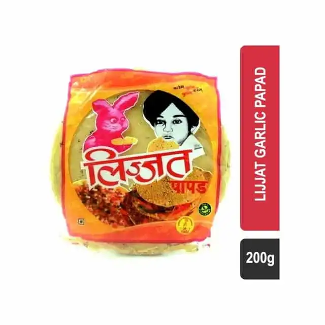 लिज्जत गार्लिक पापड़ 200 g