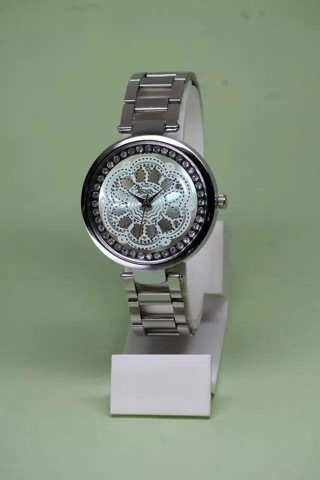 Analog Watch for Women (Silver)