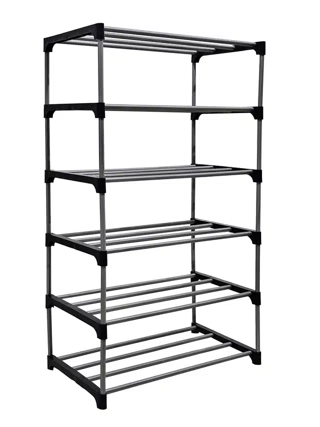 6 Layers Book Shelf (Black)