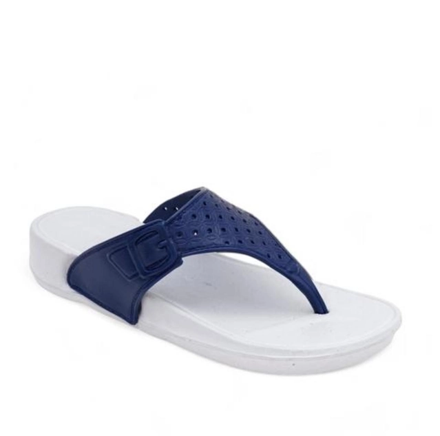 Flipflops for Women (Blue & White, 4)