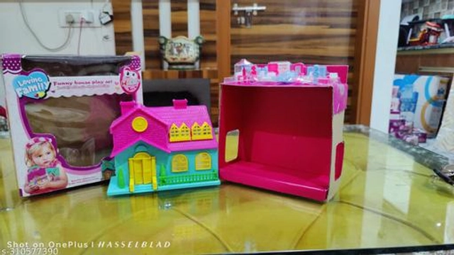 Family House Set Toy for Kids (Multicolor)