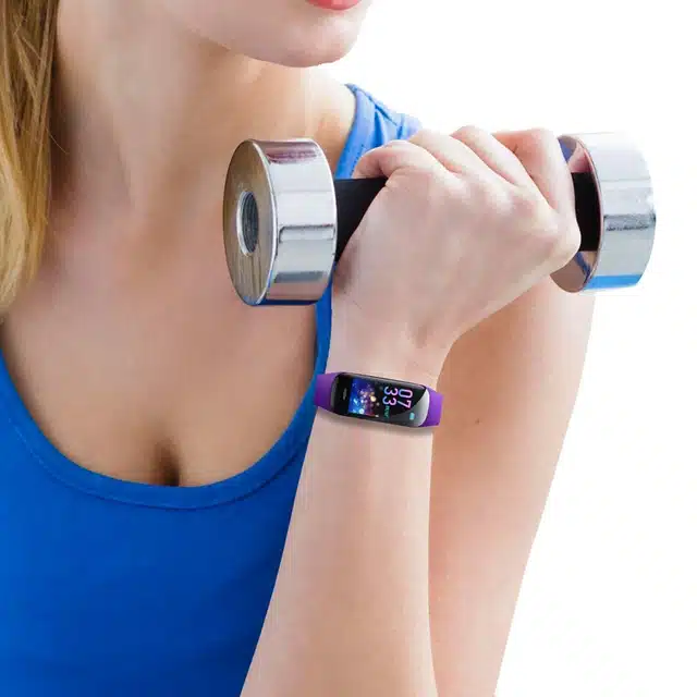 Fitness Band for Unisex (Blue)