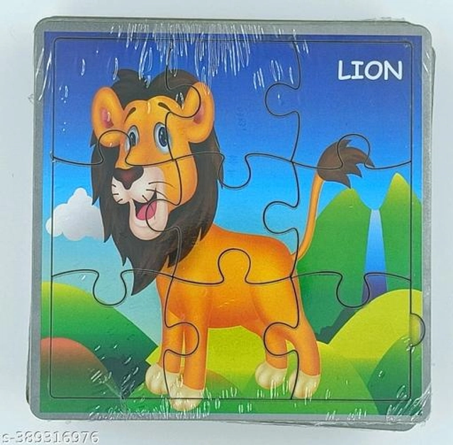 Wooden Puzzle for Kids (Multicolor, Pack of 2)