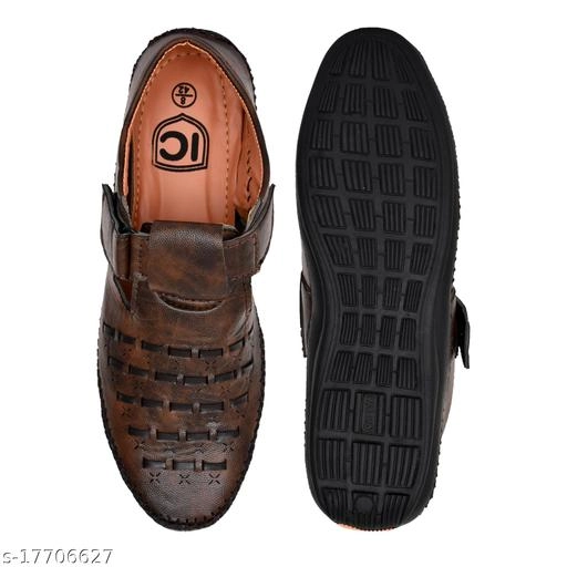 Sandals for Men (Brown, 6)