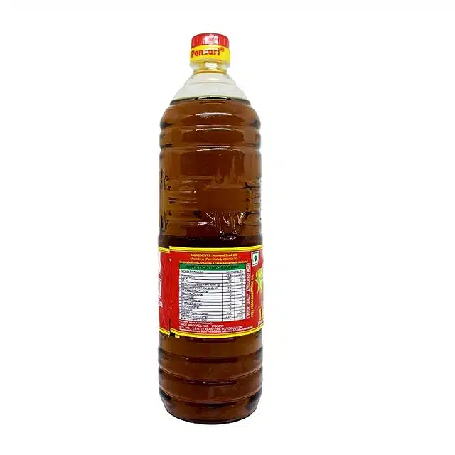 Pansari Kachi Ghani Mustard Oil 1 L (Bottle)