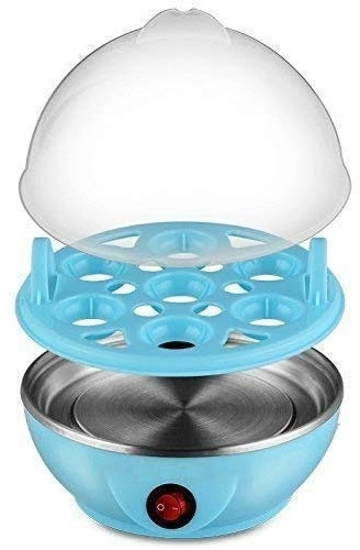 7 Layer Electric Egg Steamer Hard And Soft Boiled Electric Egg Poacher (Assorted, Pack of 1)