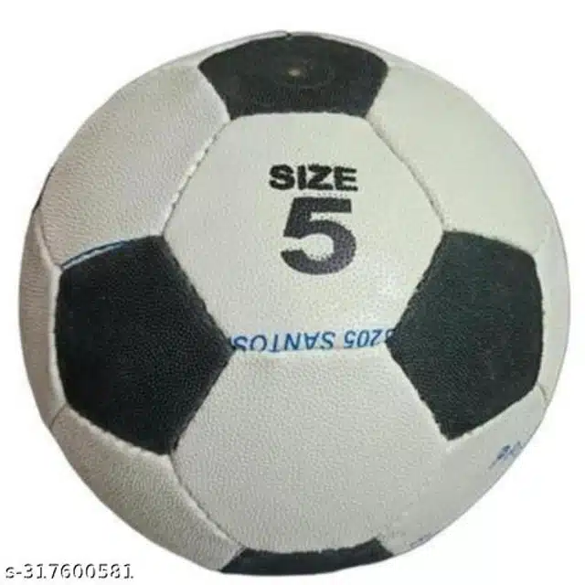 Rubber Football (Size 5, Multicolor)