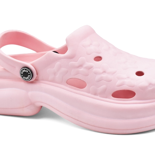 Clogs for Women (Pink, 3)