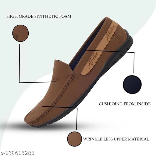 Loafers for Men (Brown, 9)